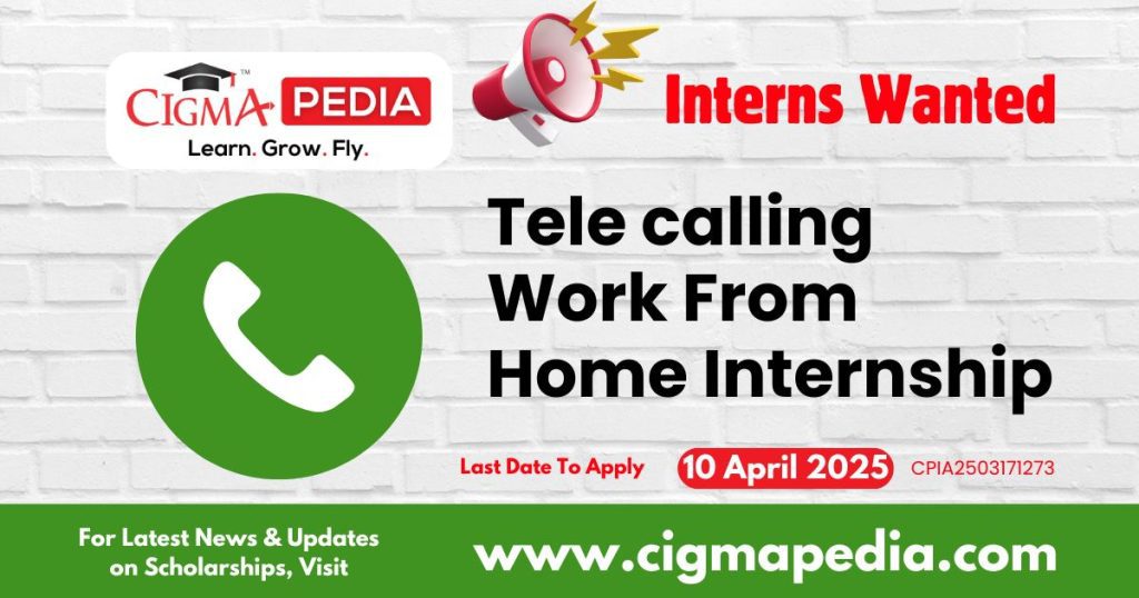 Tele Calling Work From Home Internship