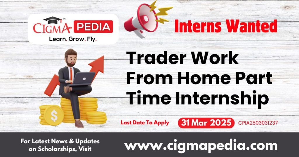 Trader Work From Home Part Time Internship