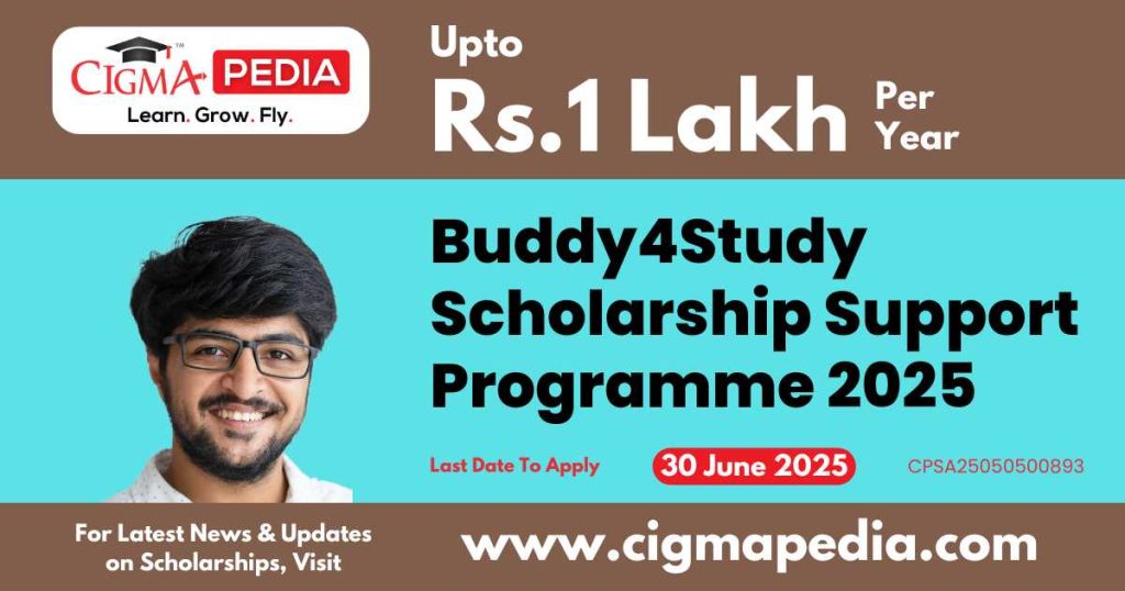 Buddy4Study Scholarship Support Programme