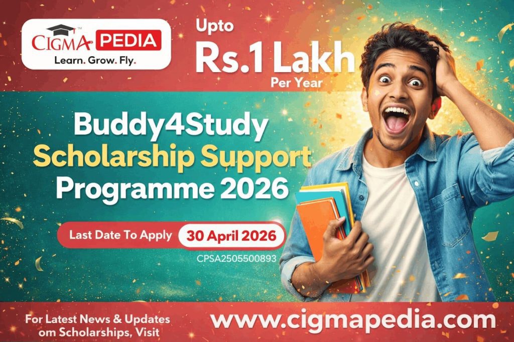Buddy4Study Scholarship Support Programme