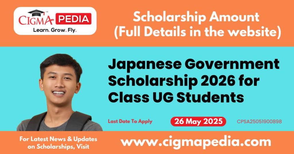 Japanese Government Scholarship 2026
