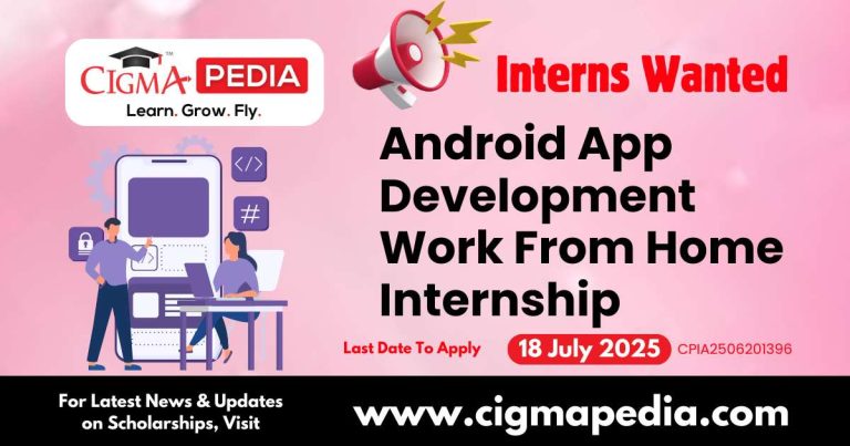 Android App Development Work From Home Internship By Hydizo Global ...