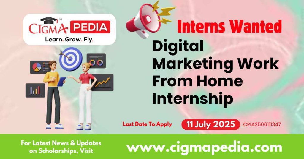 Digital Marketing Work From Home Internship