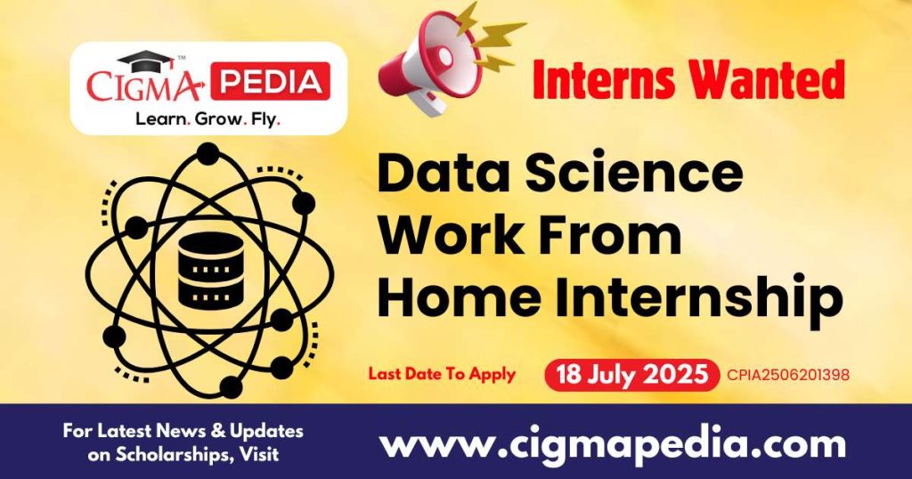Data Science Work From Home Internship