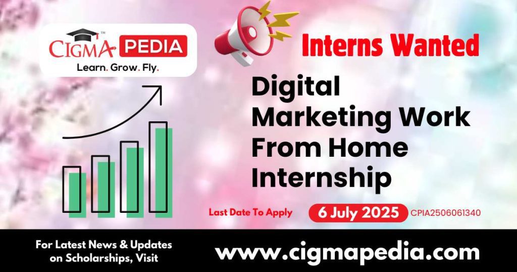 Digital Marketing Work From Home Internship