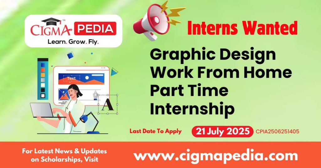 Graphic Design Work From Home Part Time Internship