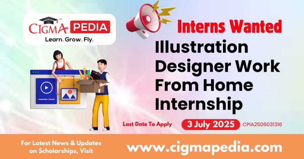 Illustration Designer Work From Home Internship