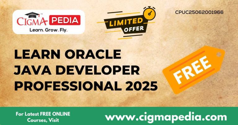 Learn Oracle Java Developer Professional 2025 (Free Udemy Course ...