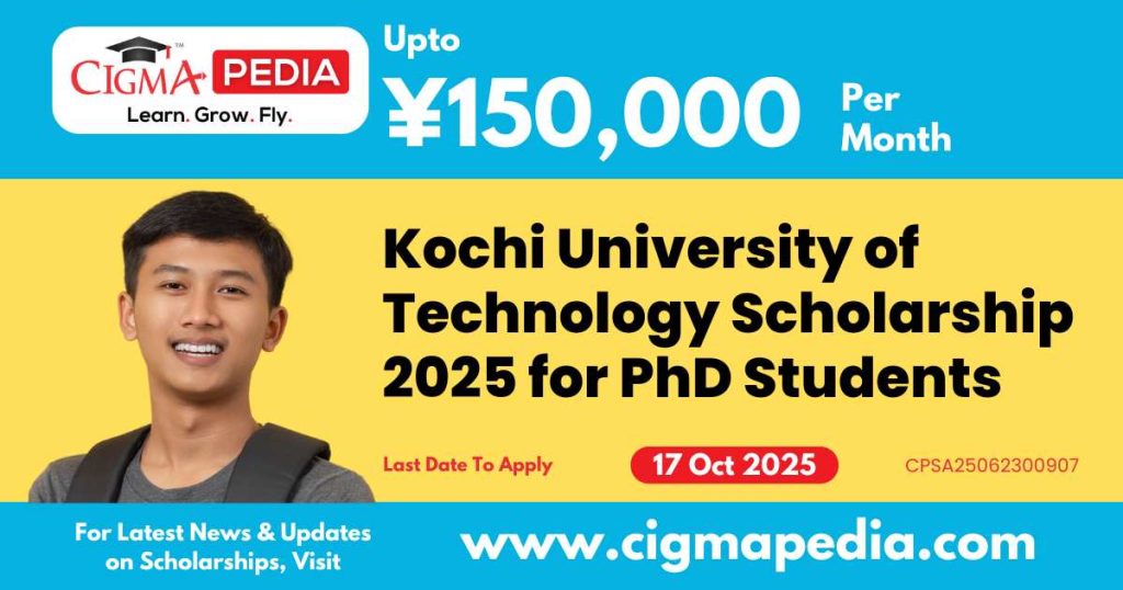 Kochi University of Technology Scholarship 2025