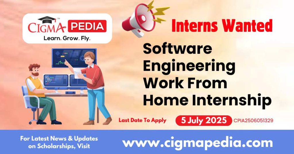 Software Engineering Work From Home Internship