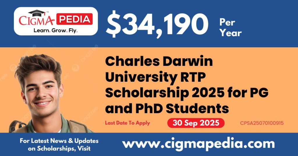 Charles Darwin University RTP Scholarship