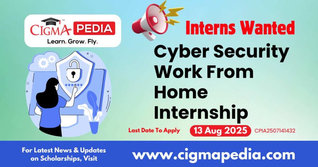 Cyber Security Work From Home Internship