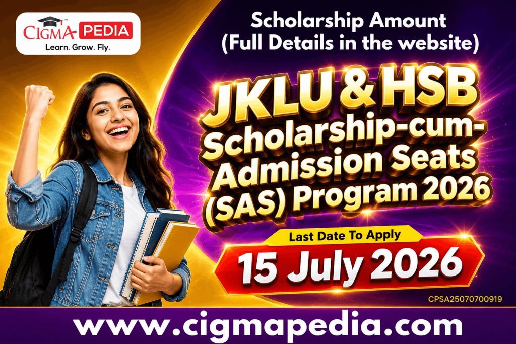 JKLU & HSB Scholarship-cum-Admission Seats (SAS) Program