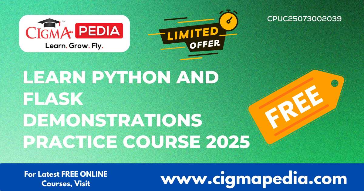 Learn Python And Flask Demonstrations Practice Course 2025 (Free Udemy ...