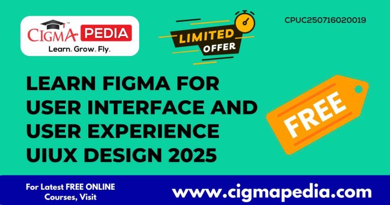 Learn Figma for User Interface and User Experience UIUX Design 2025 ...