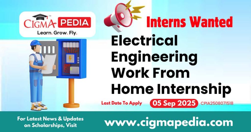 Electrical Engineering Work From Home Internship