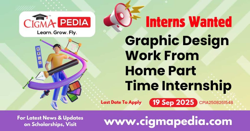 Graphic Design Work From Home Part Time Internship