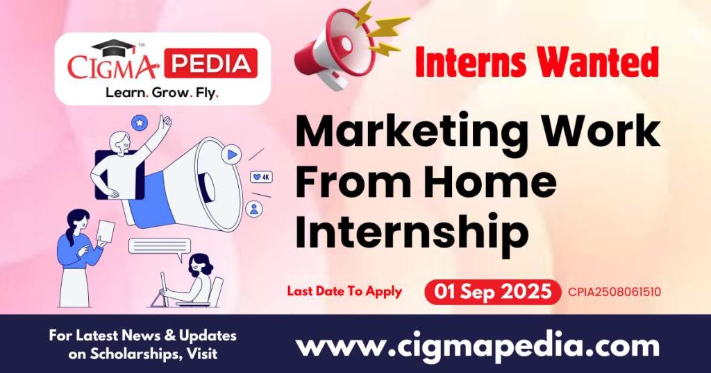 Marketing Work From Home Internship