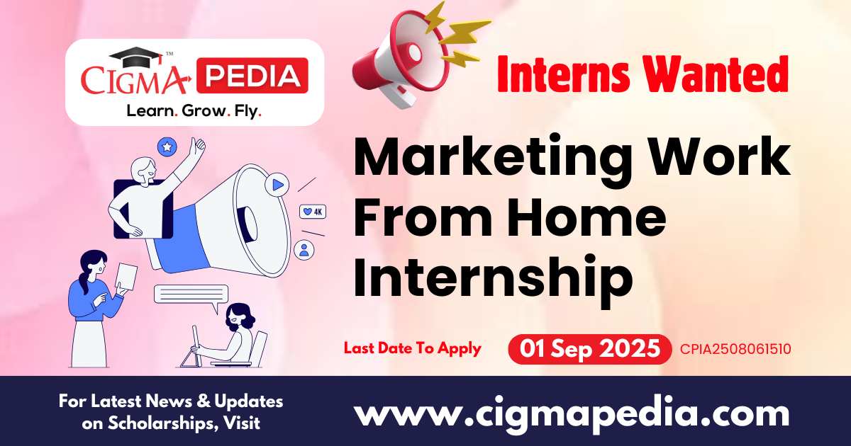 Marketing Work From Home Internship