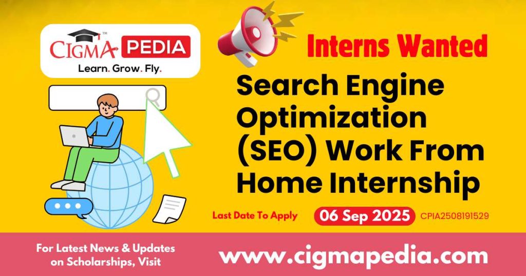 Search Engine Optimization (SEO) Work From Home Internship