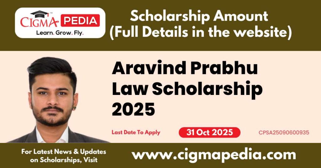 Aravind Prabhu Law Scholarship