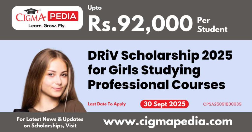 DRiV Scholarship