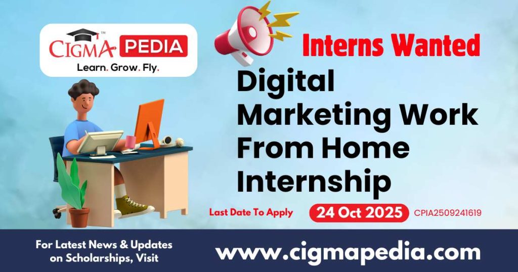 Digital Marketing Work From Home Internship