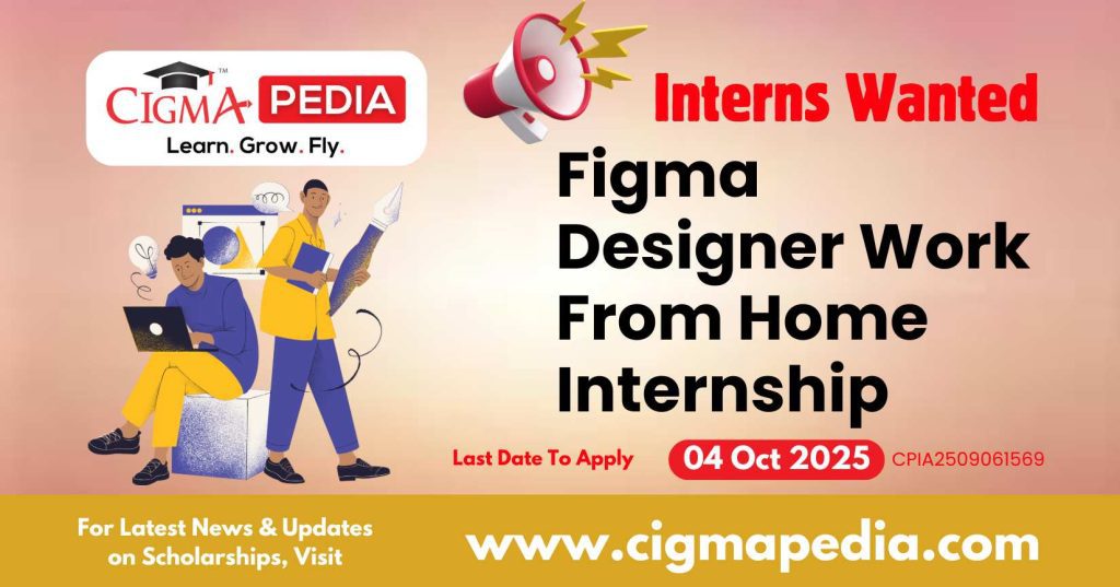 Figma Designer Work From Home Internship