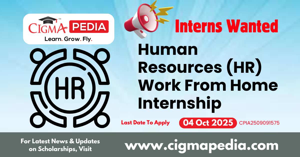 Human Resources (HR) Work From Home Internship