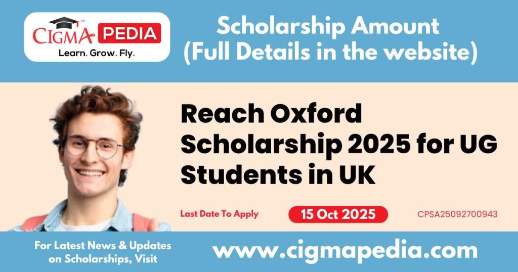 Reach Oxford Scholarship