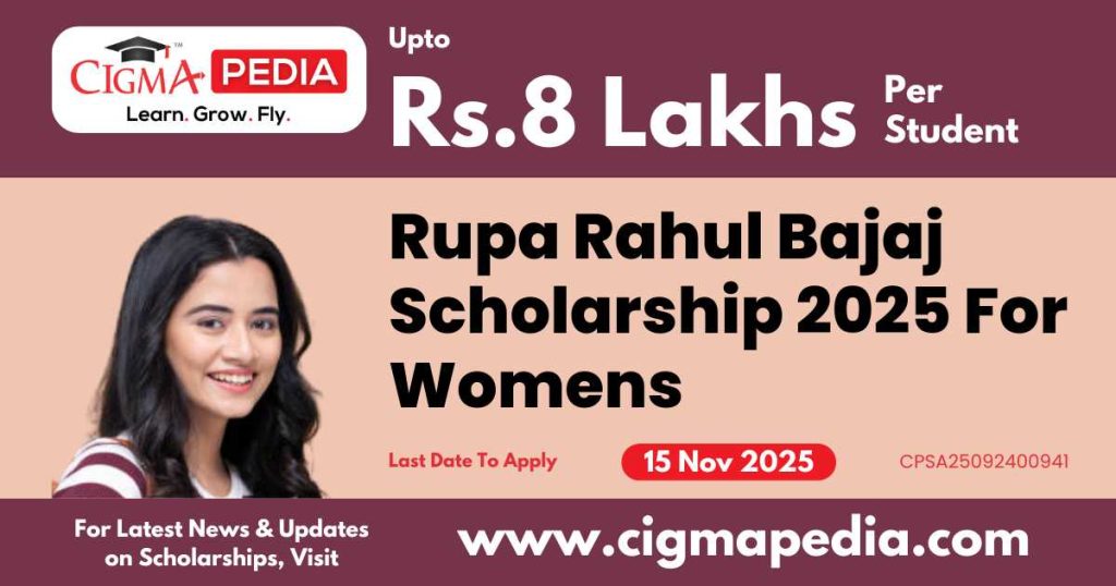 Rupa Rahul Bajaj Scholarship