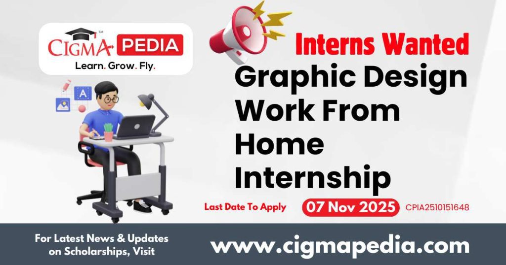 Graphic Design Work From Home Internship