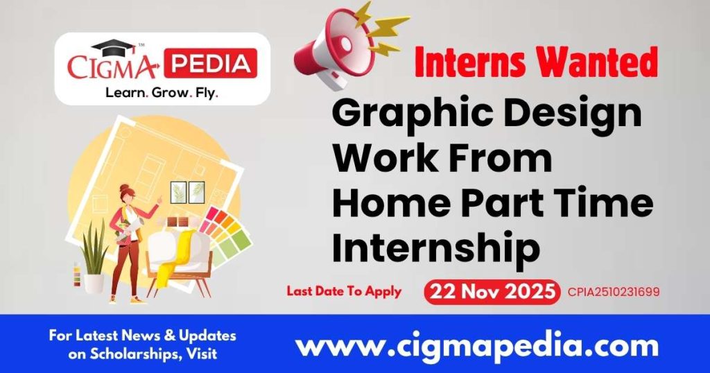 Graphic Design Work From Home Part Time Internship