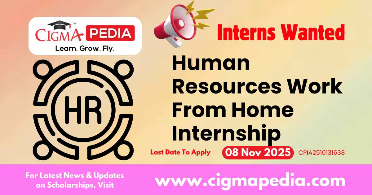 Human Resources Work From Home Internship