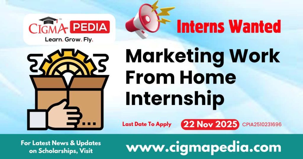 Marketing Work From Home Internship