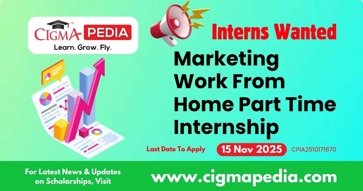 Marketing Work From Home Part Time Internship