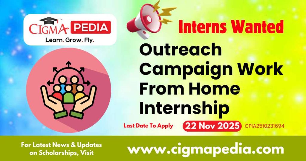 Outreach Campaign Work From Home Internship