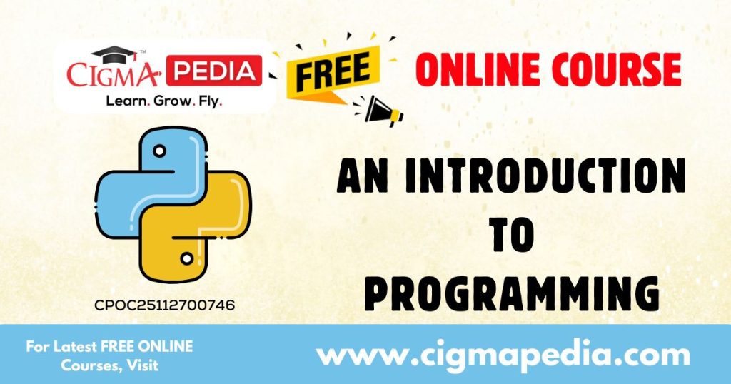 An Introduction to Programming