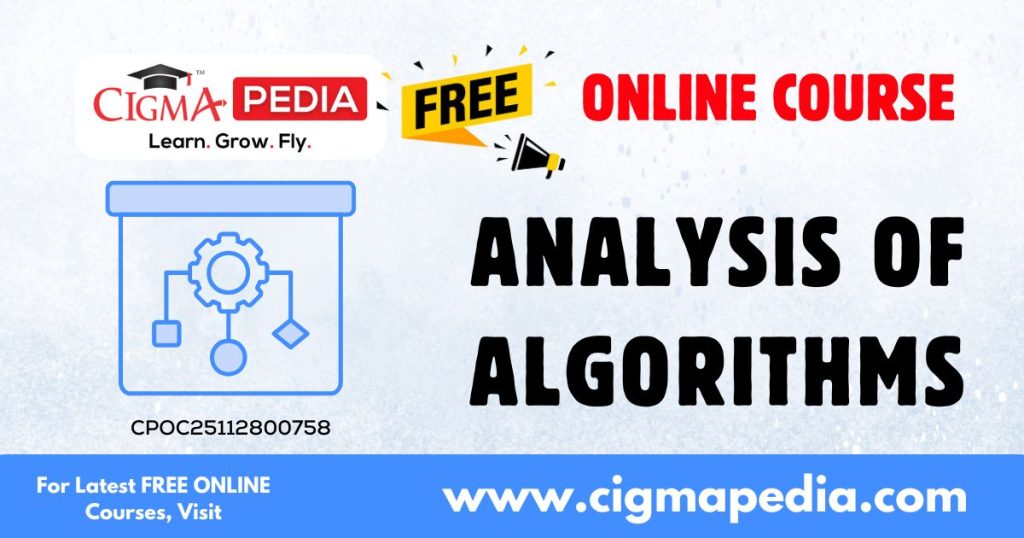 Analysis of Algorithms