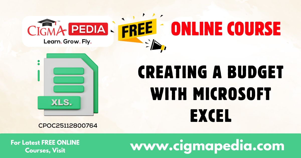 Creating a Budget with Microsoft Excel