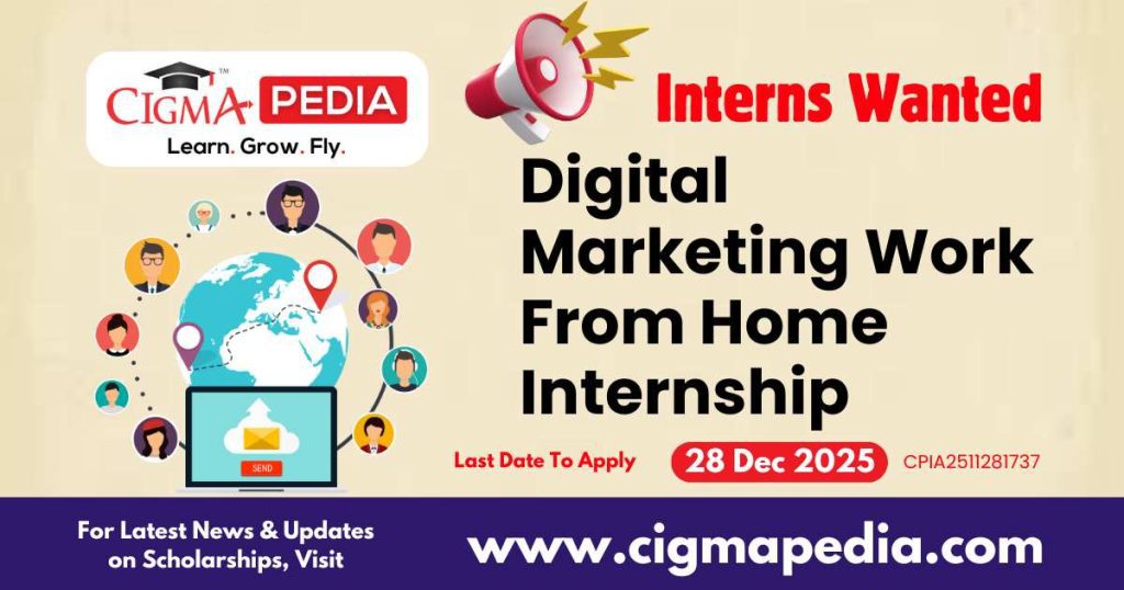 Digital Marketing Work From Home Internship