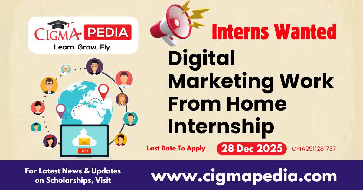 Digital Marketing Work From Home Internship