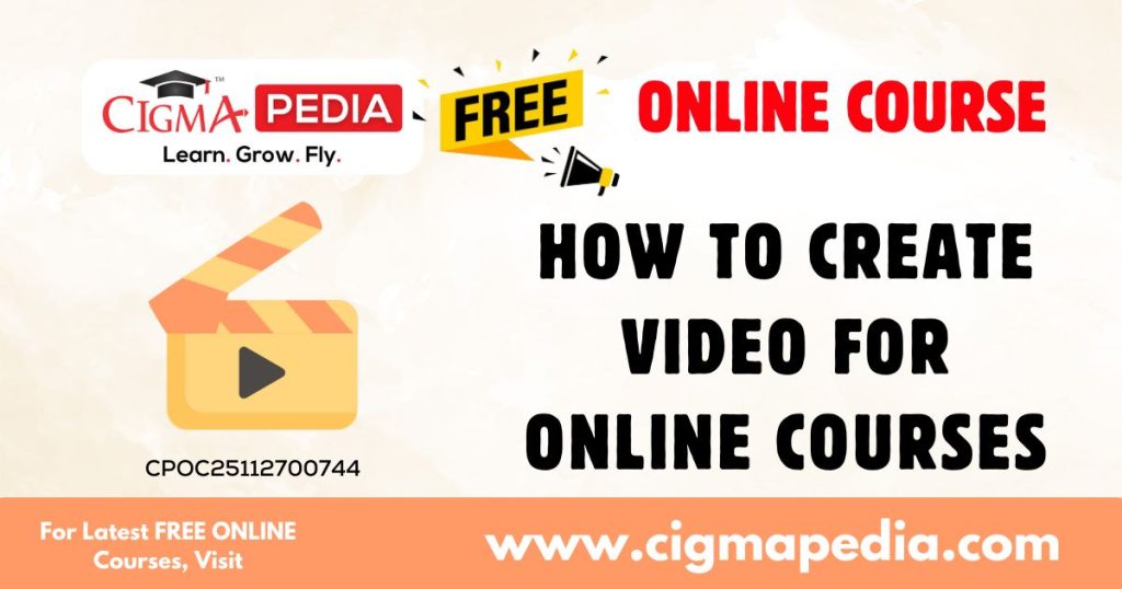 How to Create Video for Online Courses