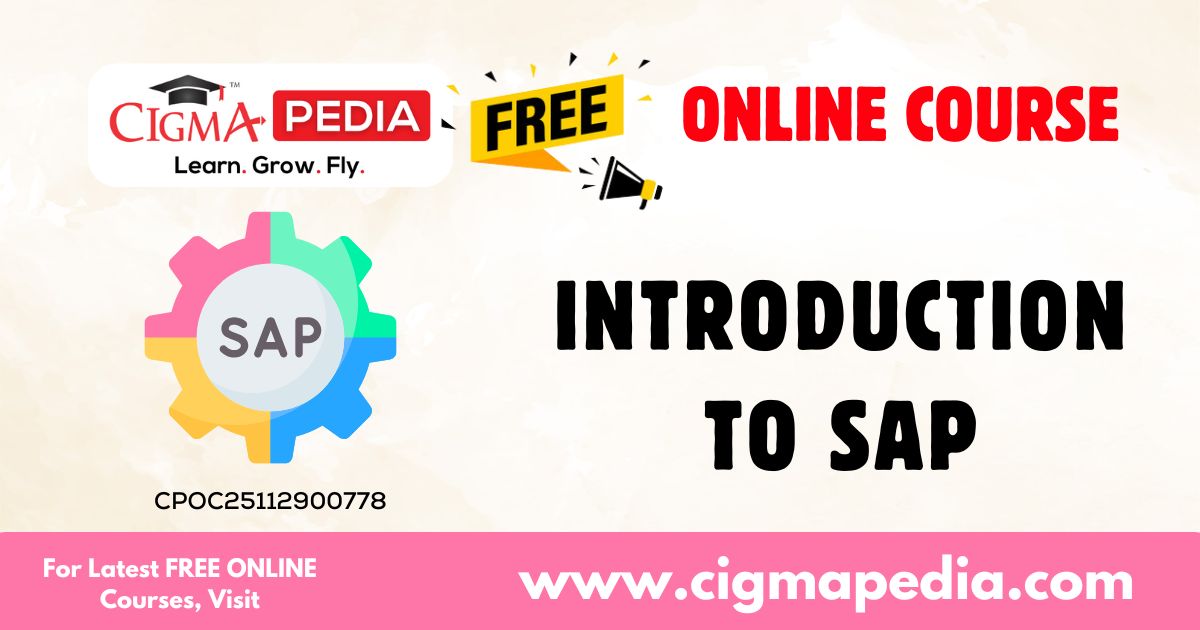 Introduction to SAP