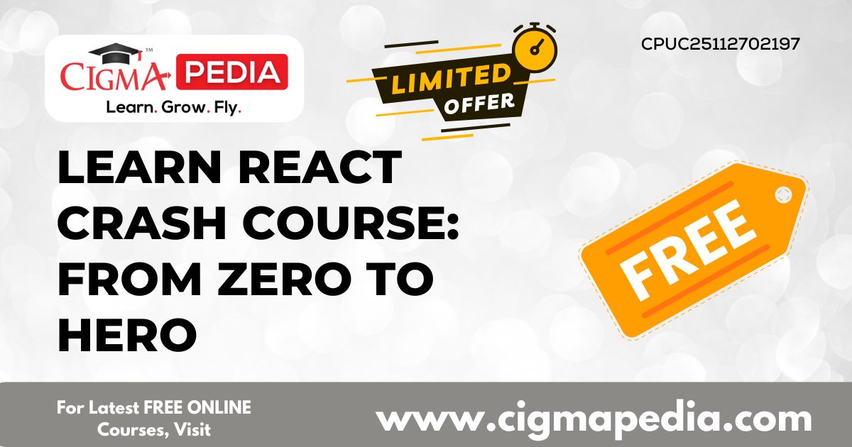 Learn React Crash Course