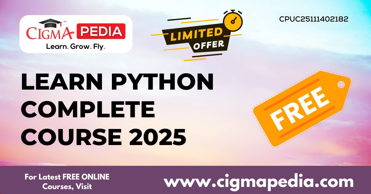 Python Complete Course