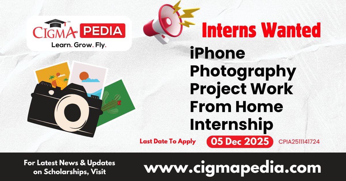 iPhone Photography Project Internship