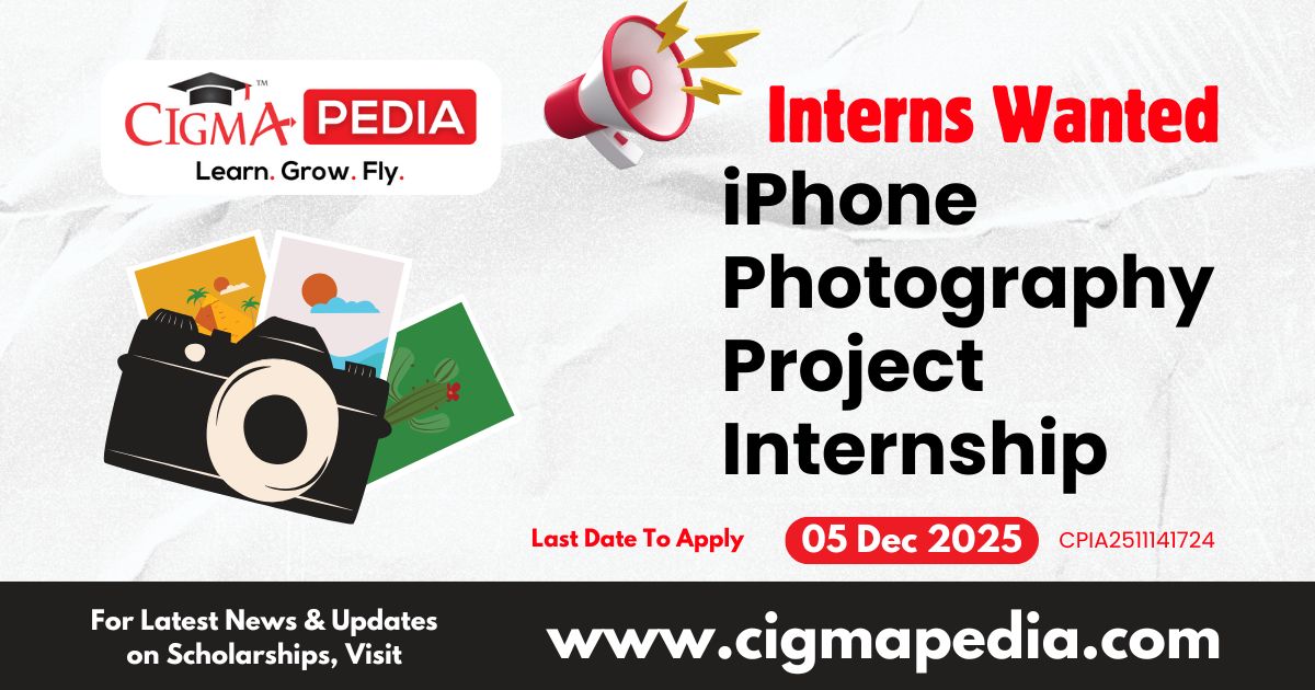 iPhone Photography Project Internship
