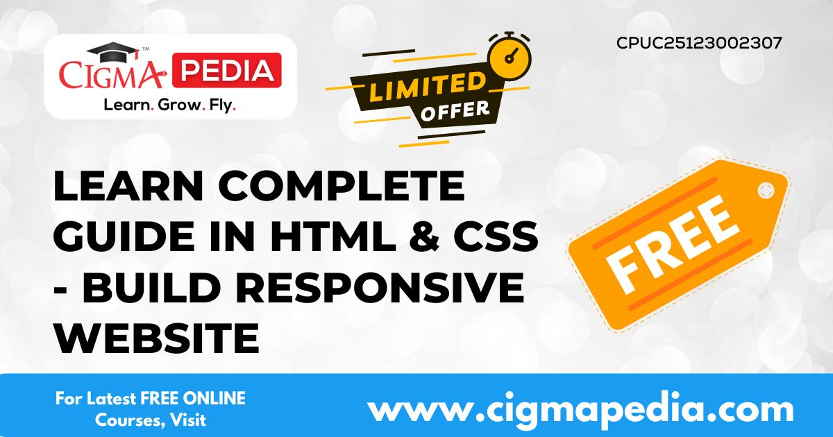 Complete Guide in HTML & CSS