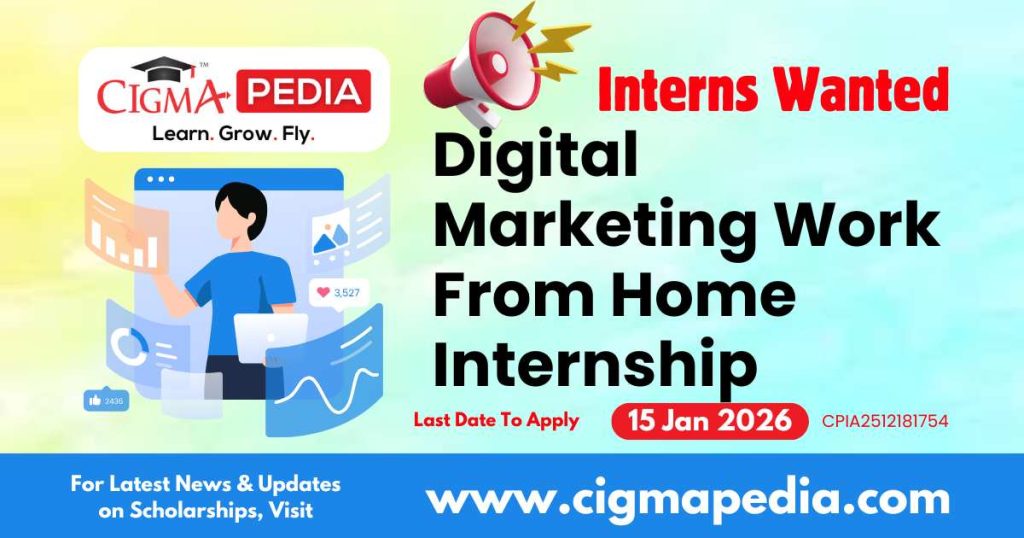 Digital Marketing Work From Home Internship